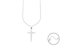 Collar 4US: Cesare Paciotti Mujer San Valentino 23 in Plata 4UCL5685W